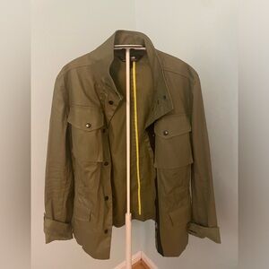 Kensie army green coat, size small